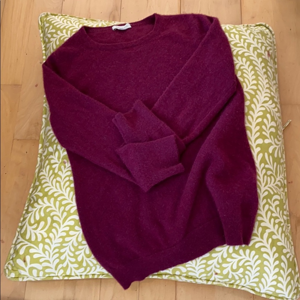 Pretty purple cashmere sweater